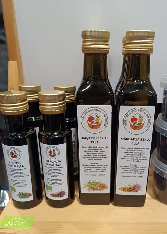 Mārdadža sēklu eļļa BIO, 100 ml